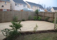 3. The finished decking