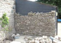 Adding a new stone wall